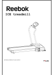 Reebok ICE treadmill User manual