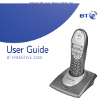 BT FREESTYLE 3200 User guide