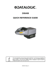 Datalogic DX6400 Instruction manual