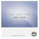 Dell 1230 Color Laser User`s guide