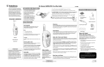 Radio Shack Deluxe FRS Owner`s manual