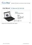 Cyber View W-119 User manual