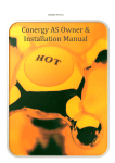 Conergy Active System Installation manual