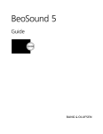 Bang & Olufsen BeoSound 6 Specifications