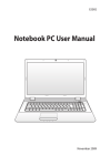 Asus K72JR-XN1 User manual