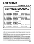 Magnavox 37MD350B - Service manual