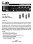 Whirlwind MPM4 Specifications