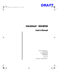 Asante IntraStack 6014DSB User`s manual