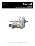 Cooper Tools AireTool CC-325-HP Service manual