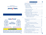 Baby Trend EZ-LOC Owner`s manual