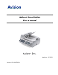 Avision DL-0906H User`s manual