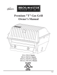 Broil King T3-2 Owner`s manual