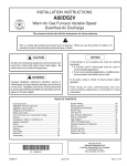 Allied A80DS2V Owner`s manual