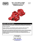 Roper G12-436 Specifications