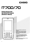 Casio Cassiopeia IT-700 Hardware manual