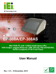 Sharp R-308A User manual