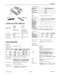 Epson MACLQ (Talk I/F for LQ Printers) Specifications