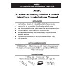 Axxess ASWC Installation manual