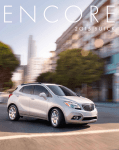 Buick 2014 Encore Car Owner`s manual