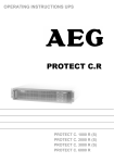 AEG C 9 18 43-4i Operating instructions