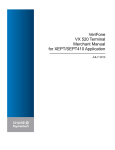 VeriFone VX 520 User manual