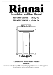 Rinnai Reu-VRM2024WD-E User manual