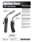 Miller Electric MOG-200PRC Troubleshooting guide