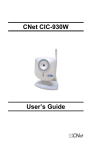 CNET CIC-930W User`s guide