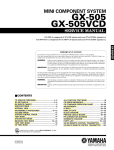 Yamaha 505 Service manual