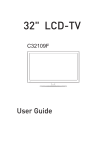 Cello C 3298F User guide