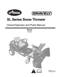 Ariens 815034 Specifications