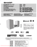 Sharp XL-HF202PH Specifications
