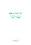DFI NP900-B16C User`s manual