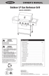 Uniflame GBC940WIR-C Owner`s manual