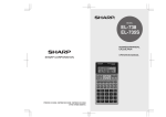 Sharp EL-735 Specifications