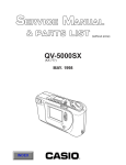 Casio QV-5000SX Specifications
