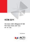 ACTi KCM-3211 Hardware manual