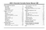 Chevrolet 2005 Corvette Specifications