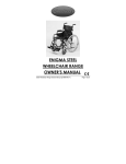 Drive enigma steel Wheelchair Owner`s manual