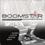 ANALOGIA BOOMSTAR Specifications
