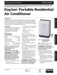 Carrier MOBILE TYPE AIR CONDITIONERS Operating instructions