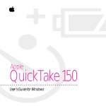 Apple QuickTake 100 User`s guide