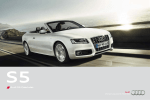 Audi S5 CABRIOLET Technical data