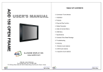 AOD 150 User`s manual