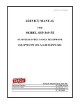 CEECO SSP-369-FE Service manual