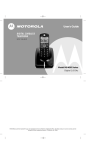 Motorola ME4050 Series User`s guide