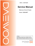 Daewoo KOG-39BG Service manual