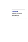 Advantech ARK-3389 User manual