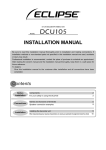 Eclipse DCU105 Installation manual