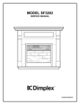 Dimplex SF3202 Service manual